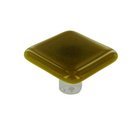 1 1/2" Knob in Chartreuse Knob with Aluminum base