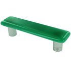 3" Centers Handle in Emerald Green with Black base