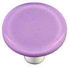 1 1/2" Diameter Knob in Neo-Lavender with Black base