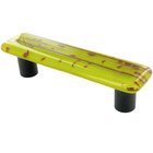 3" Centers Handle in Red & Spring Green with Aluminum base