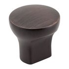 1" Diameter Cabinet Knob in Brushed Oil Rubbed Bronze