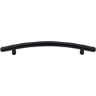 Curved 6 5/16" Centers Arch Pull in Flat Black