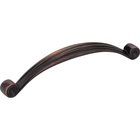 5" Centers Palm Leaf Pull in Brushed Oil Rubbed Bronze
