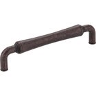 5" Centers Barrel Pull in Distressed Oil Rubbed Bronze