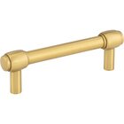 96mm Centers Hayworth Cabinet Bar Pull in Brushed Gold