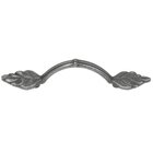 3" Centers Leaf Pull in Antique Pewter