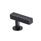 Solid Brass Bar Knob in Oil Rubbed Bronze