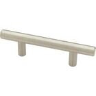 3" Centers Steel Bar Pull in Stainless Steel finish
