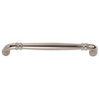 Omnia Cabinet Hardware - Traditions - 7" Centers Handle in Polished Polished Nickel Lacquered