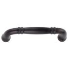 Omnia Cabinet Hardware - Traditions - 3 1/2" Centers Handle in Oil Rubbed Bronze Lacquered