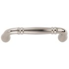Omnia Cabinet Hardware - Traditions - 3 1/2" Centers Handle in Polished Polished Nickel Lacquered