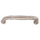 Omnia Cabinet Hardware - Traditions - 3 1/2" Centers Handle in Satin Nickel Lacquered