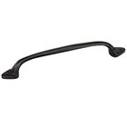12 13/16" Long Front Mount Forged Iron Pull In Matte Black