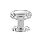 1 1/4" Round Transitional Knob in Chrome
