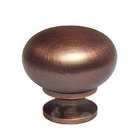 Hollow Mushroom Knob in Distressed Copper