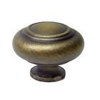 Large Double Ringed Knob in Antique English