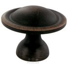 1 1/4" Diameter Small Smooth Dome Knob in Valencia Bronze