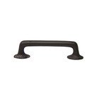 4" Centers Distressed Rustic Pull in Oil Rubbed Bronze