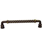 12" (305mm) Centers Twisted Appliance/Oversized Pull in Antique English