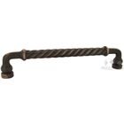 12" Centers Twisted Appliance Pull in Valencia Bronze