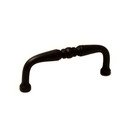 3" Centers Decorative Curved Pull in Oil Rubbed Bronze