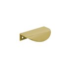 3 1/8" Long Tab Pull in Matte Gold