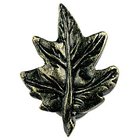 Maple Leaf Knob in Bronzed Black