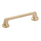 5" Centers Rounded Handle in Signature Satin Brass