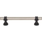 Bit 5 1/16" Centers Bar Pull in Pewter Antique and Flat Black