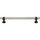Bit 7 9/16" Centers Bar Pull in Pewter Antique and Flat Black