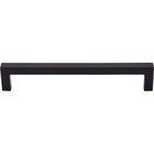 Square Bar 6 5/16" Centers Bar Pull in Flat Black