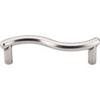 Spiral 3" Centers Bar Pull in Pewter Antique