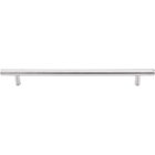 Solid Bar 8 13/16" Centers Bar Pull in Brushed Stainless Steel