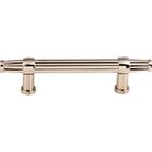 Luxor 3 3/4" Centers Bar Pull in Polished Nickel