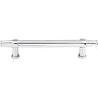 Luxor 5" Centers Bar Pull in Polished Chrome