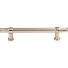 Luxor 5" Centers Bar Pull in Polished Nickel