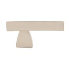 Arched 2 1/2" Long Bar Knob in Brushed Satin Nickel