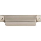 Channing 3 3/4" Centers Cup Pull in Brushed Satin Nickel