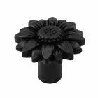 Large Sunflower Knob 1 1/8" in Oil Rubbed Bronze