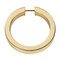 Alno Creations Cabinet Hardware - Convertibles Ring Pulls - 3" Round Ring in Polished Brass
