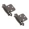 Amerock Cabinet Hinges - Self Closing Face Mount Overlay Variable Hinge (Pair in Oil Rubbed Bronze