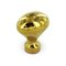 Deltana - Solid Brass 1 1/4" Oval Egg Knob